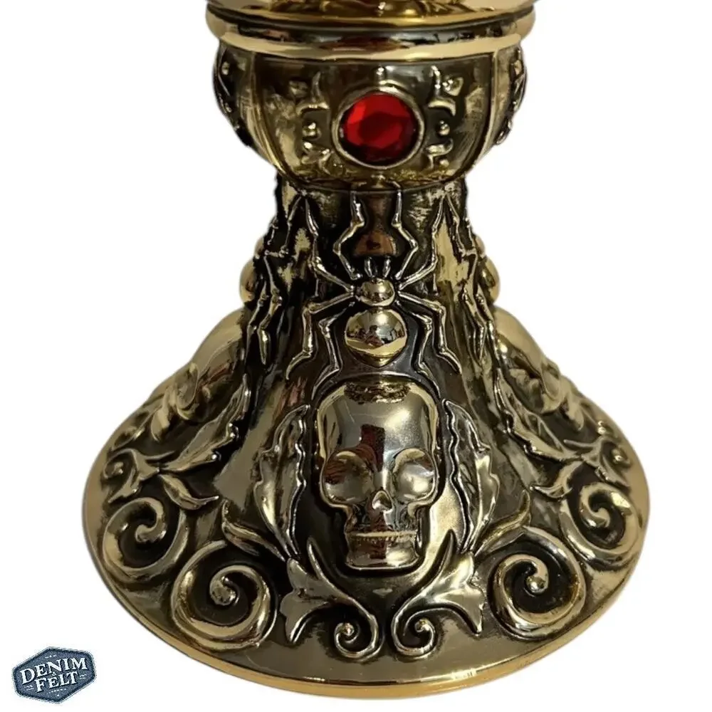 Bath & Body Works Blood Drip Chalice 3 Wick Halloween Candle Holder/Pedestal!!‎ - Picture 6 of 9